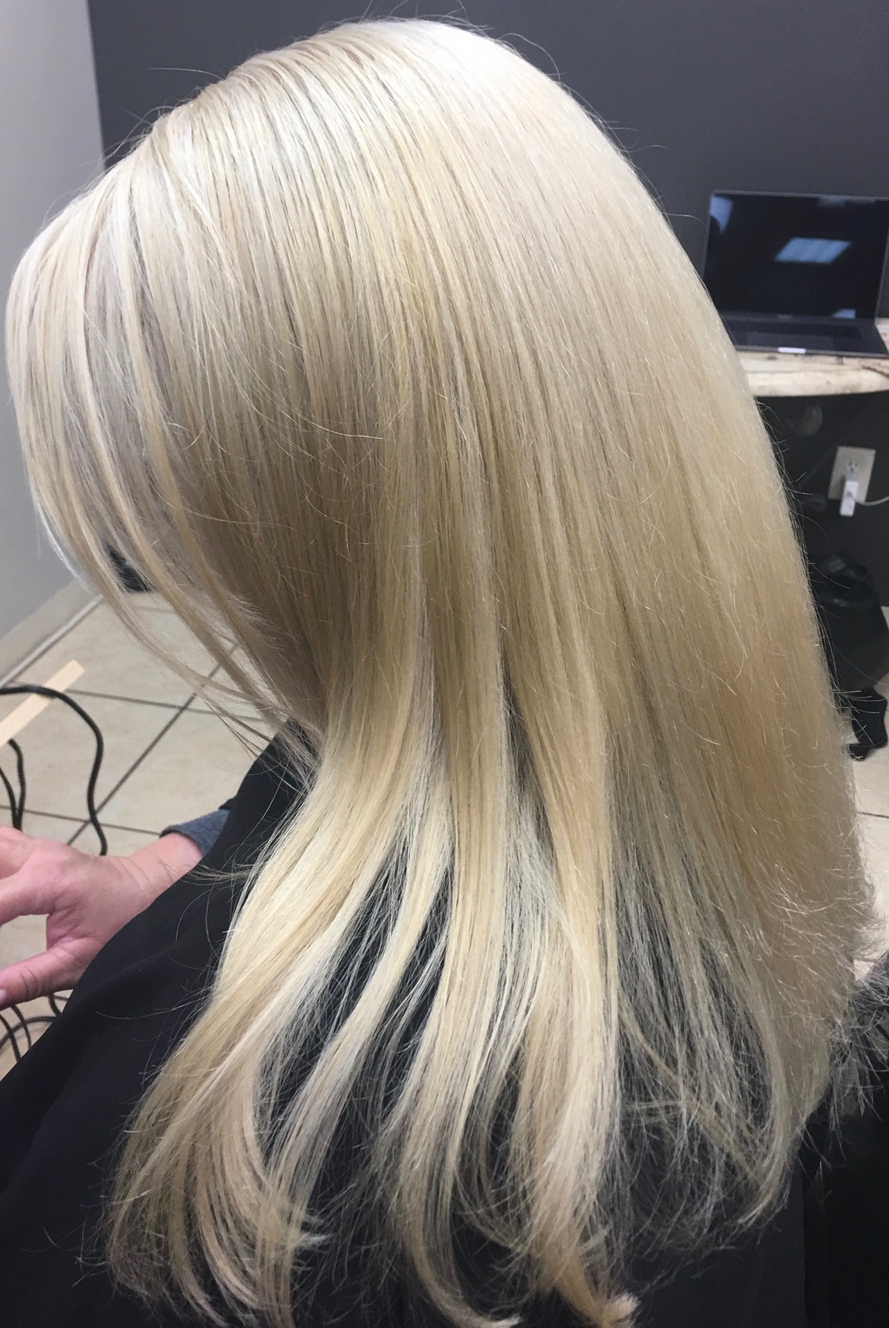 IMG_20150809_114927  Hair and beauty salon, Bleach blonde hair, Hair color  for women